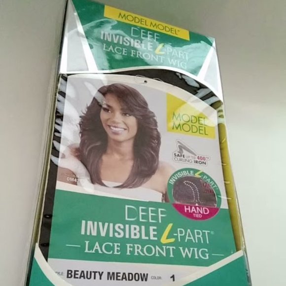 New Model Model Equal Invisible L-Part Lace Synthetic Wig Beauty Meadow Colour 1 - Picture 1 of 8